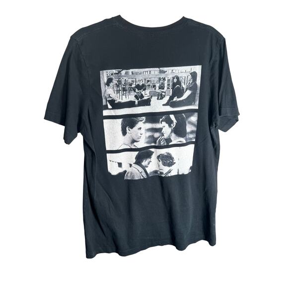 Mondo Tees Breakfast Club Limited Edition Print 1980s Y2K Casual Sz Large - Picture 2 of 8